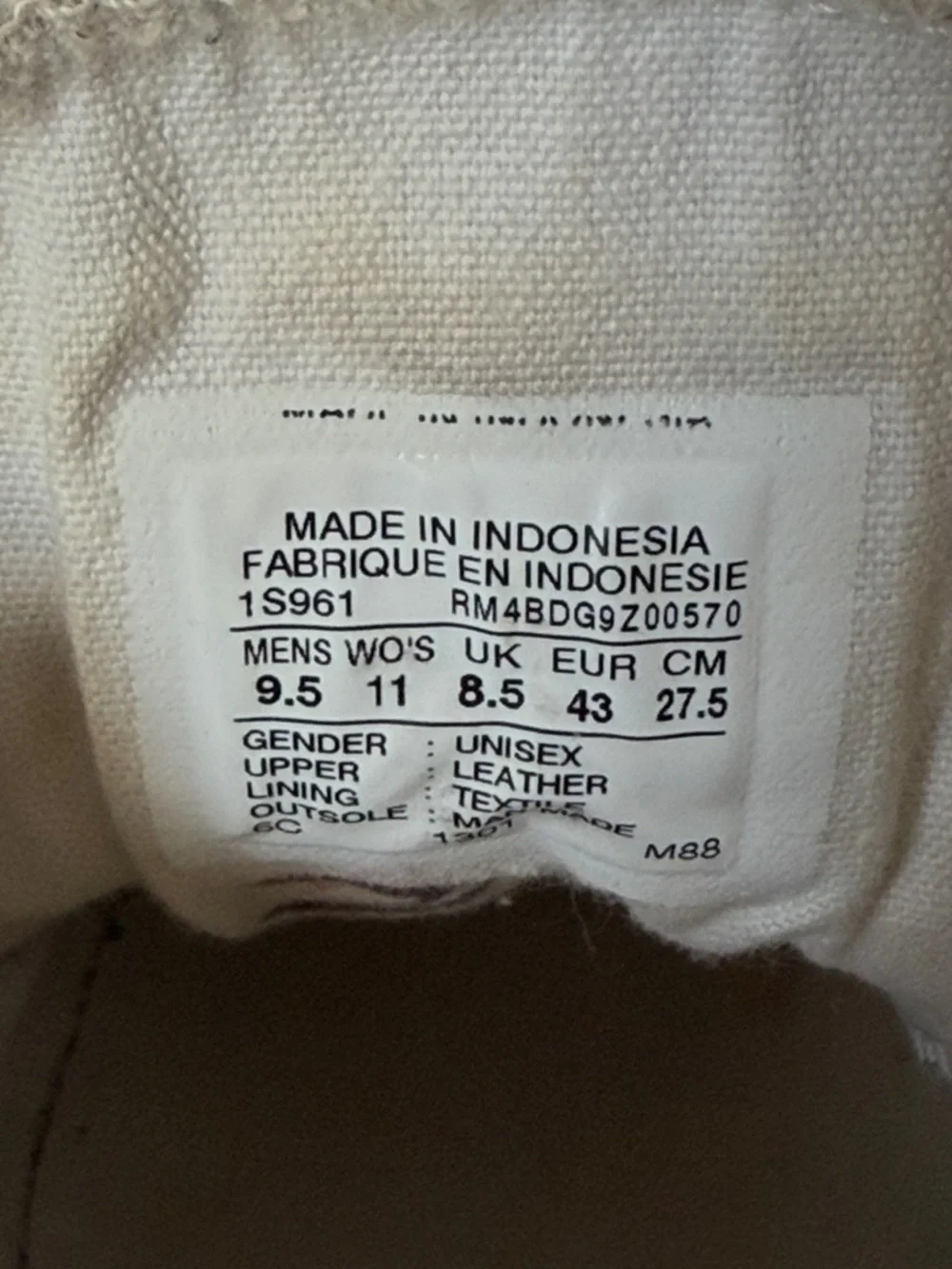 Converse Jack Purcell Leather Ox Low Top Sneakers w/ Box - Sz 9.5M / 11W - Picture 3 of 9